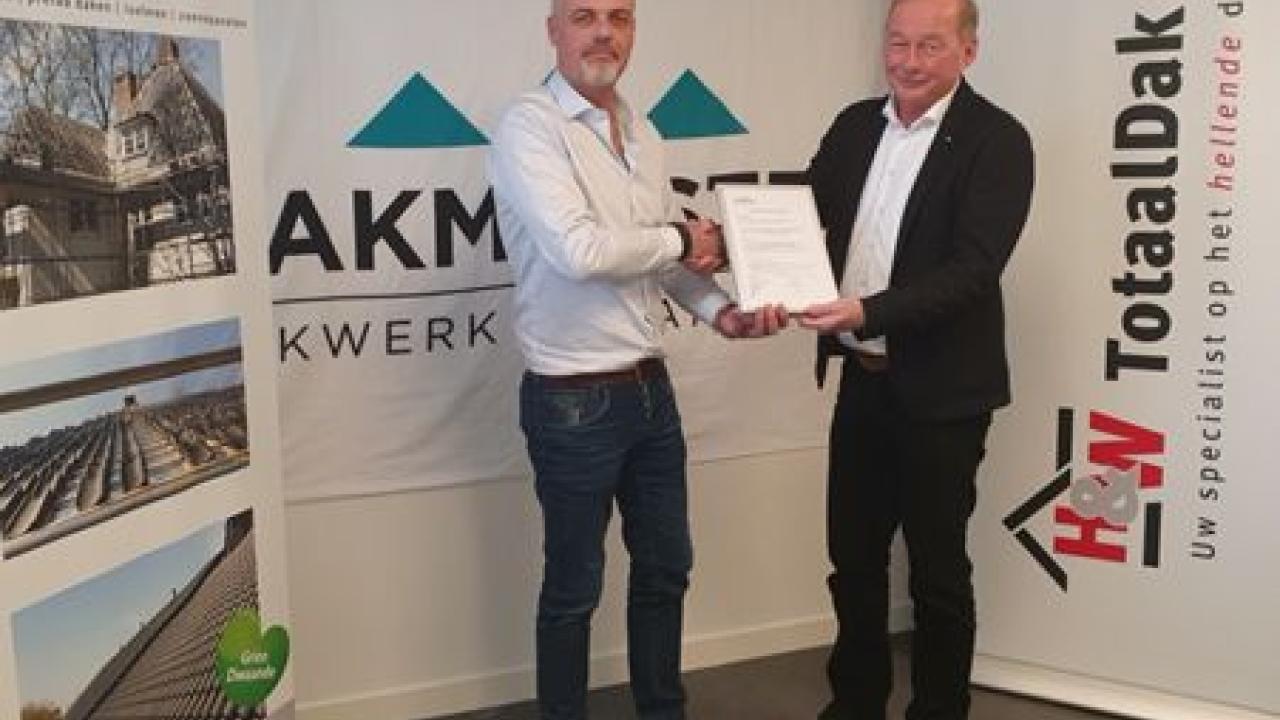 Stichting Dakmeester, vanaf 1 maart 2020 - 24 proces gecertificeerde bedrijven