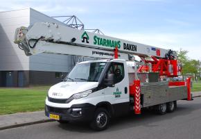 Nieuwe kranen voor Dakmeester Konrad Roof Technology & Starmans Daken