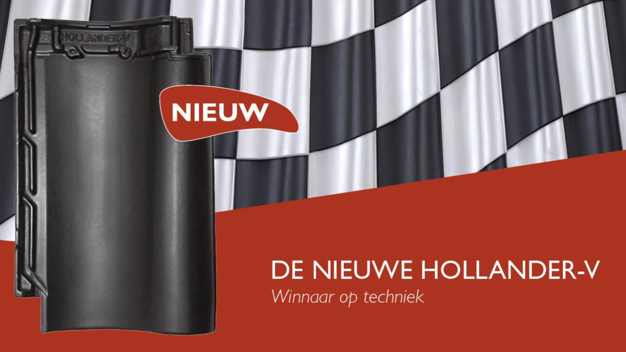 De Nieuwe Hollander-V - innovatieve variabele dakpan