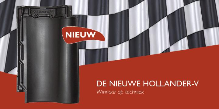 De Nieuwe Hollander-V - innovatieve variabele dakpan